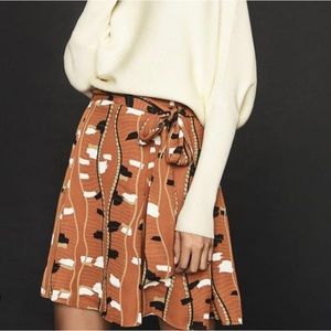 Reiss Abigale get print mini skirt